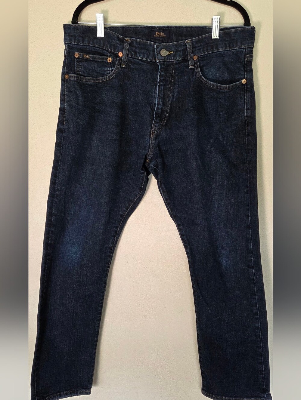 Polo by Ralph Lauren Men’s Indigo Varvick Slim Straight Jeans 36x30